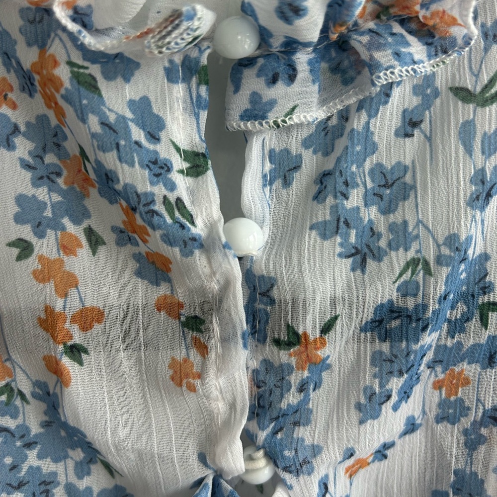 Floral Ruffle Dress - Picture 4 of 7